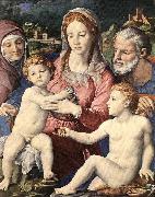 Holy Family Agnolo Bronzino